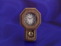 IM65420: Railroad Clock, Walnut