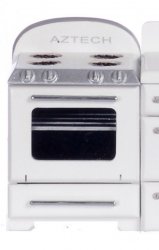 1950's white stove