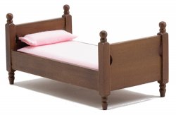 CLA12033 - Single Bed, Walnut