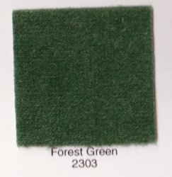 Forest Green Carpeting, 18 X 26