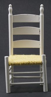&Azd0554: Shaker Side Chair, White