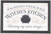 KCMHL13 - Witches Kitchen Picture, Black Frame