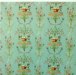 Wallpaper: Wheat Bird Floral