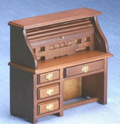 05298: ROLLTOP DESK, walnut