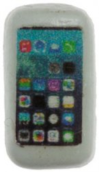 White cell phone