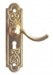 AZS3073 - Door Lever Handle/Brass