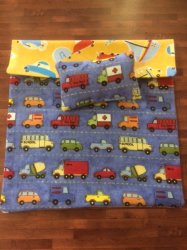 Bedspread - cars and toys