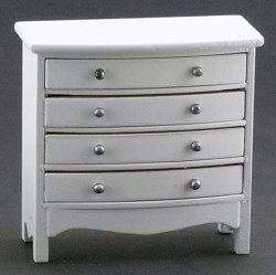 CLA10025 - Chest Of Drawers, White