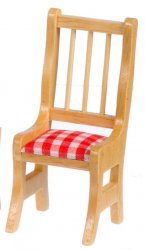 Oak Chair W/Cushion 4Pcs AZM1881
