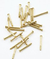 CLA05556 - 1/4 Brass Brads, 100/Pk