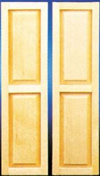 2 Panel Shutter, 2/Pk