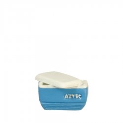 SMALL COOLER W/LID/BLUE T8412
