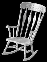 Arrowback Rocker Minikit, White