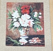 Manet's Peoneys Print