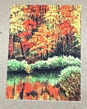 Autumn Pond Print