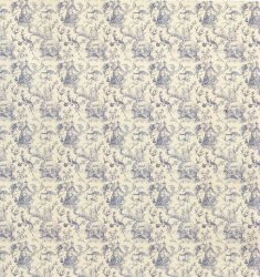 Wallpaper: Chinese Toile Navy
