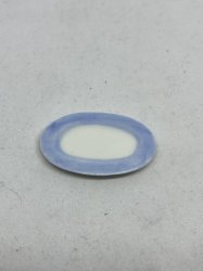 Blue and white Oval Platter
