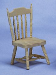 Spindle Side Chair, Unfinished