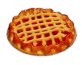 Lattice cherry pie