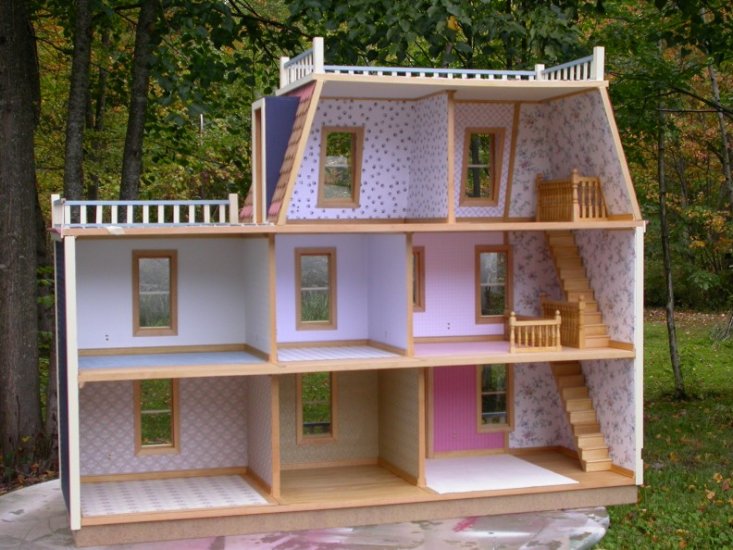 Belmont Milled Dollhouse Kit - Click Image to Close