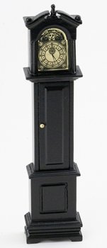 CLA10563 - Grandfather Clock, Black