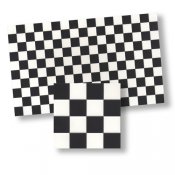 Black and White Check Tile