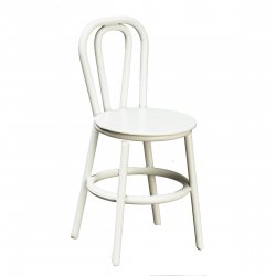 1/2in Scale CHAIR/WHITE B0200
