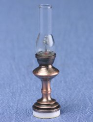 Antique Copper Hurricane lamp