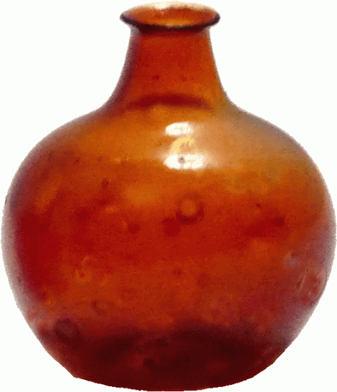 Demijohn Amber glass - Click Image to Close