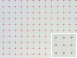 Tile: Diamond, 11x15, Pink