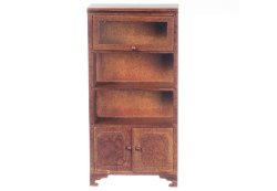 BOOKCASE/1 GLASS DOOR/WAL T6871