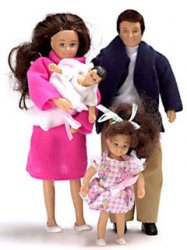 Modern Doll Family/4, Brunette