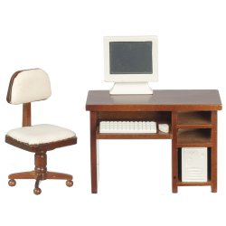COMPUTER DESK/WALNUT GA0201W