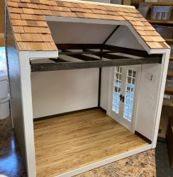 Potters Place Kit with a French door opening