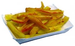 Dish of fries