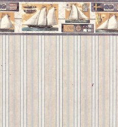Nautical dollhouse Wallpaper