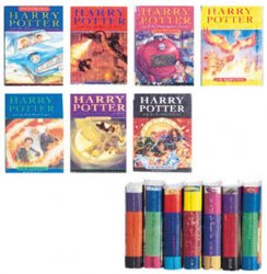 NCNI179 - JKR, Harry Potter - Color English Books, 7pc
