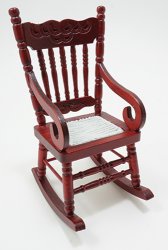 CLA10928 - Gloucester Rocking Chair, Mahogany