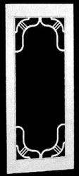 Victorian Screen Door, 2-7/8 X 6-11/16 H