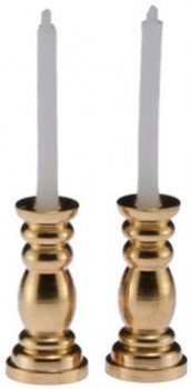 Brass candlestick Pair