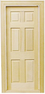 HWH6007 - 1/2 Scale: 6-Panel Door