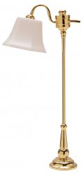 Brass Downbridge Floor Lamp