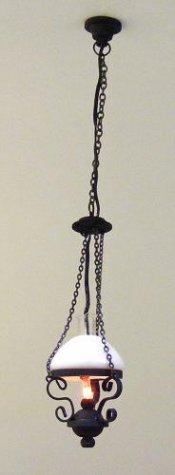 CK3396 3-Chain Colonial Kitchen Lamp