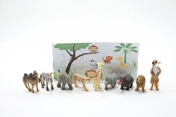 MUL6001 - African Animal Assortment, 9 pieces