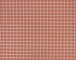 Square tile Terrcotta color 11X15, JR112