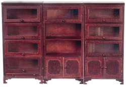 3pc set Laywer bookcase Mahogany