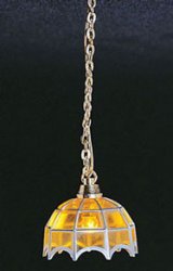 CKC3383 - Tiffany Hanging Lamp, Amber