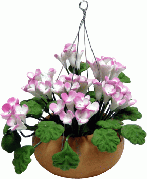Pink/White hanging flower arrangement