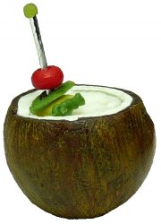 Coconut tropical drink