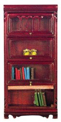 Barrister Bookshelf, Mahogany